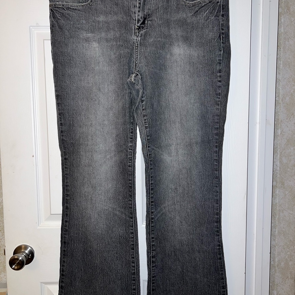 Zana Di Charcoal Flare Women's Jeans